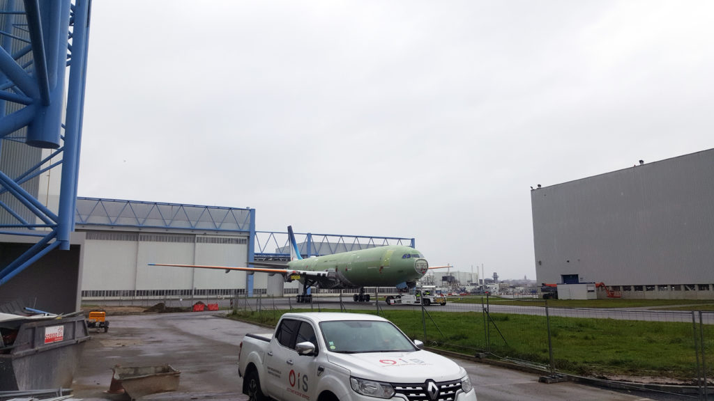 OIS est intervenu dans les locaux d'Airbus à Colomiers.